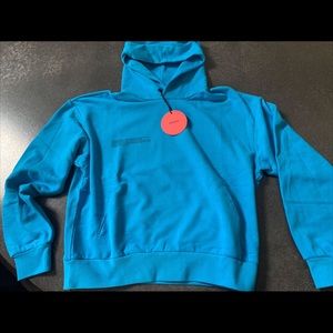 Pangaia Organic Cotton Hoodie XS Atlantic Ocean